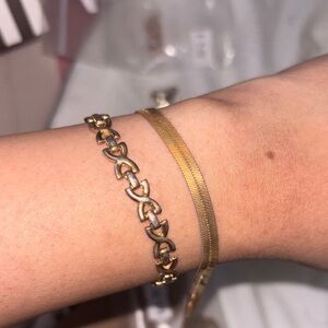 Elegant Gold-Tone Bracelet Set